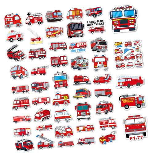 KOMBIUDA 50stücke Feuerwehr-LKW-Aufkleber Für Auto Laptop Planer Wasserflasche Scrapbook Selbstklebende Sticker Aus PVC KOMBIUDA 50stücke Feuerwehr-LKW-Aufkleber Für Auto Laptop Planer Wasserflasche Scrapbook Selbstklebende Sticker Aus PVC von KOMBIUDA