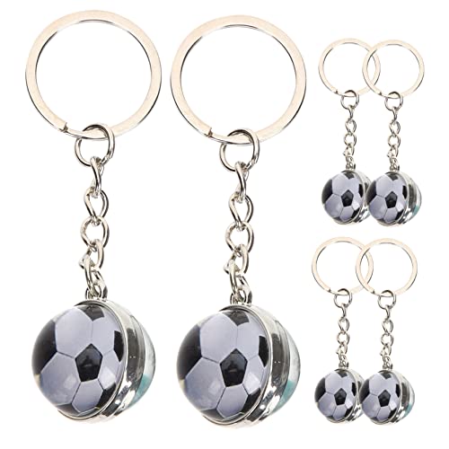 KOMBIUDA 6 Stück Fußball-Schlüsselanhänger für fußballer fußball geschenkideen Bausatz Fußball-Goodie-Bags-Füller bot auto schlüsselanhänger Schlüsselanhängerringe Legierung KOMBIUDA 6 Stück Fußball-Schlüsselanhänger für fußballer fußball geschenkideen Bausatz Fußball-Goodie-Bags-Füller bot auto schlüsselanhänger Schlüsselanhängerringe Legierung von KOMBIUDA