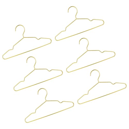 KOMBIUDA 6 Stück Mini Puppen Kleiderbügel Metall Haken Puppe Kleidung Zubehör Für Puppenhaus Kleiderschrank Miniatur Outfits KOMBIUDA 6 Stück Mini Puppen Kleiderbügel Metall Haken Puppe Kleidung Zubehör Für Puppenhaus Kleiderschrank Miniatur Outfits von KOMBIUDA