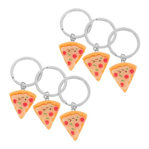KOMBIUDA 6 Stück Pizza -schlüsselbundkette Künstliche Pizza Taschenanhänger Geldbeutel-anhänger Pizza-gastgeschenke Realistisches Spielfutter Faux-food-schlüsselanhänger Zinklegierung KOMBIUDA 6 Stück Pizza -schlüsselbundkette Künstliche Pizza Taschenanhänger Geldbeutel-anhänger Pizza-gastgeschenke Realistisches Spielfutter Faux-food-schlüsselanhänger Zinklegierung von KOMBIUDA