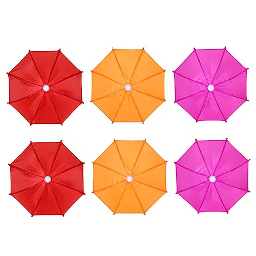KOMBIUDA 6-teilige Mini-regenschirm-dekoration Einfarbig Mini-bastelschirm Kinder-regenschirm-spielzeug Foto-requisite Puppe-accessoire Mikrolandschaft-set KOMBIUDA 6-teilige Mini-regenschirm-dekoration Einfarbig Mini-bastelschirm Kinder-regenschirm-spielzeug Foto-requisite Puppe-accessoire Mikrolandschaft-set von KOMBIUDA