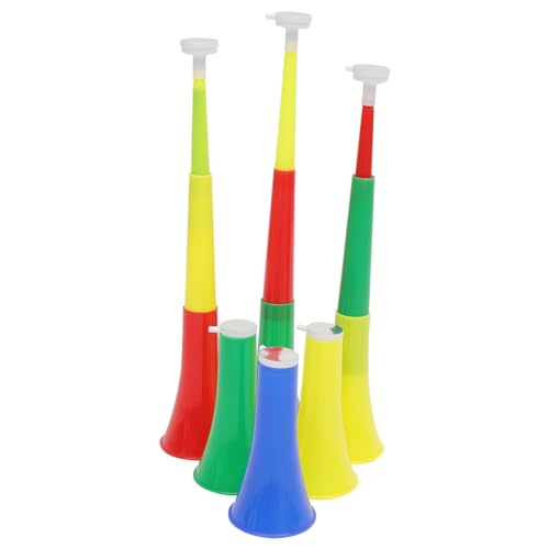 KOMBIUDA 6 Stück Teleskop Ballspielhupen Events Spielmacher Spiele Party Stadion Sport Fußball Jubel Blasen Teleskop Trompeten Lustiges Trompete Tragbares Zufällige Farbe KOMBIUDA 6 Stück Teleskop Ballspielhupen Events Spielmacher Spiele Party Stadion Sport Fußball Jubel Blasen Teleskop Trompeten Lustiges Trompete Tragbares Zufällige Farbe von KOMBIUDA