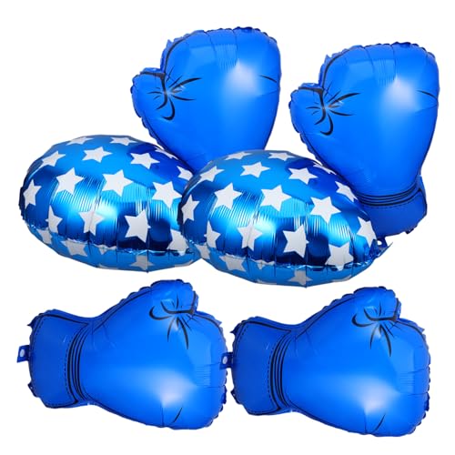 KOMBIUDA 6 Stück Wrestling Themen Party Dekorationen Elastische Luftballons für Drinnen Draußen Vielseitig Einsetzbar für Kinderfeiern von KOMBIUDA