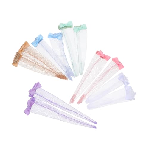 KOMBIUDA 6-teilige Puppen-spitzenstrümpfe: Weich Und Bequem, 30 cm Größe, Für DIY-Kleidung, Spielzeug, Weihnachtspuppenzubehör, Lässiges Ankleiden KOMBIUDA 6-teilige Puppen-spitzenstrümpfe: Weich Und Bequem, 30 cm Größe, Für DIY-Kleidung, Spielzeug, Weihnachtspuppenzubehör, Lässiges Ankleiden von KOMBIUDA