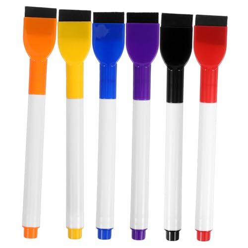 KOMBIUDA 6er-pack Whiteboard-marker Trocken Abwischbar Marker Mit Feiner Spitze Für Whiteboard Schreibstifte Abwischbar Tintenfreie KOMBIUDA 6er-pack Whiteboard-marker Trocken Abwischbar Marker Mit Feiner Spitze Für Whiteboard Schreibstifte Abwischbar Tintenfreie von KOMBIUDA