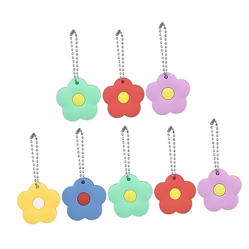 KOMBIUDA 8 Stck Teiliges Silikon Schlüsselabdeckungen Blumenform Bunte Schlüsselidentifikatoren für Einfache Unterscheidung und Schutz für Haus und Studentenschlüssel KOMBIUDA 8 Stck Teiliges Silikon Schlüsselabdeckungen Blumenform Bunte Schlüsselidentifikatoren für Einfache Unterscheidung und Schutz für Haus und Studentenschlüssel von KOMBIUDA
