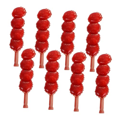 KOMBIUDA 8 Stück Ballon-Requisiten aufblasbarer Snackballon Essensballon Food -Themenballons Partyballon Ersatz-Pe-Ballons Lebensmittel-Pe-Ballons Dekorationen für Snack-Partys Sport von KOMBIUDA