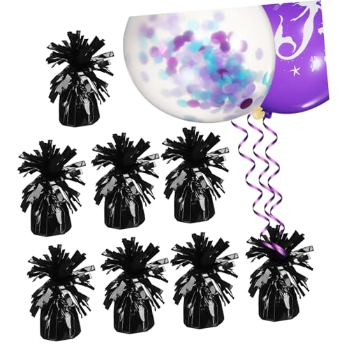 KOMBIUDA 8 Stück Gewichte für Ballon Ballongewicht hochzeit ballons ballonbeschwerer hochzeitsdekoration ballons Zubehör für Hochzeitsballons Ballon gewichtet das Haustier Black KOMBIUDA 8 Stück Gewichte für Ballon Ballongewicht hochzeit ballons ballonbeschwerer hochzeitsdekoration ballons Zubehör für Hochzeitsballons Ballon gewichtet das Haustier Black von KOMBIUDA