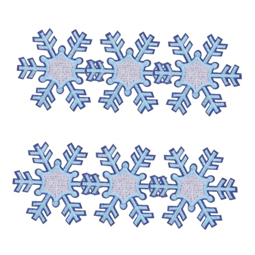 KOMBIUDA 8 Stück Teiliges Schneeflocken Aufnäher aus Besticktem Stoff Weiche Winterliche Applikationen für Kleidung Mützen Rucksäcke Festliche DIY Nähpatches für Reparaturen und Dekoration KOMBIUDA 8 Stück Teiliges Schneeflocken Aufnäher aus Besticktem Stoff Weiche Winterliche Applikationen für Kleidung Mützen Rucksäcke Festliche DIY Nähpatches für Reparaturen und Dekoration von KOMBIUDA