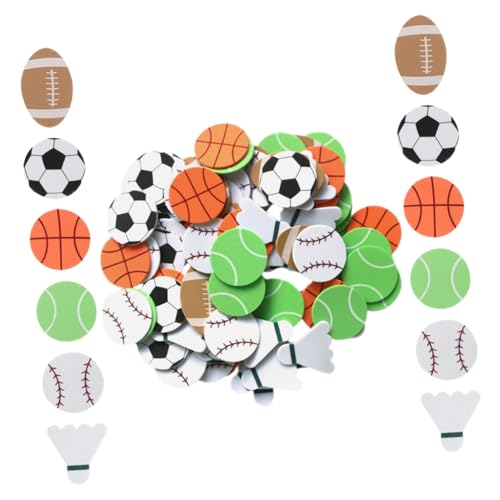 KOMBIUDA 90 Stück Teiliges Eva Sticker Selbstklebende Gemischte Sportarten Motive Vielseitig für Geburtstagsfeiern Scrapbooking und Deko Bunte Langlebige Partyaufkleber KOMBIUDA 90 Stück Teiliges Eva Sticker Selbstklebende Gemischte Sportarten Motive Vielseitig für Geburtstagsfeiern Scrapbooking und Deko Bunte Langlebige Partyaufkleber von KOMBIUDA