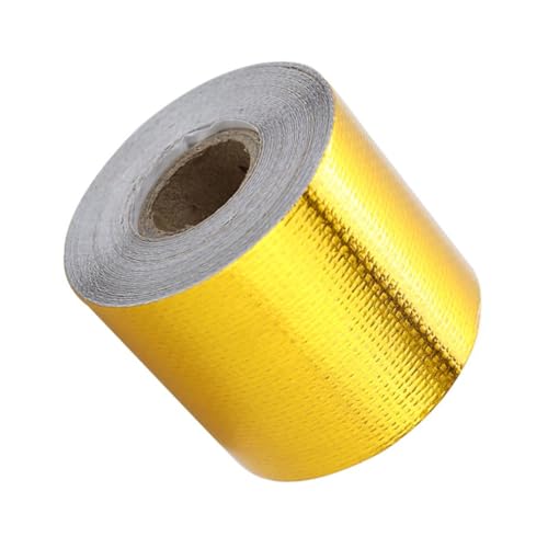 KOMBIUDA Aluminium Klebeband Hitzebeständig Selbstklebend Dichtungsband mit Hoher Haftkraft für Rohrreparaturen Isolierung Dampfsperre UV Wasserbeständig für Lüftungsrohre und Motoren KOMBIUDA Aluminium Klebeband Hitzebeständig Selbstklebend Dichtungsband mit Hoher Haftkraft für Rohrreparaturen Isolierung Dampfsperre UV Wasserbeständig für Lüftungsrohre und Motoren von KOMBIUDA
