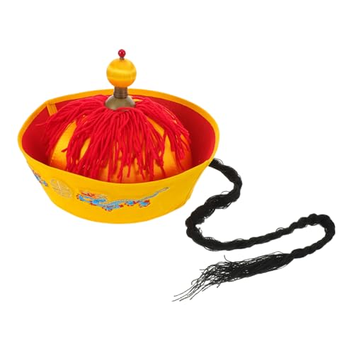 KOMBIUDA Antiker Opernhut Orientalischer Hut Königlicher Hofhut Kostüm Drama Hut Kaiserhut Vintage Kostüm Kopfbedeckung Königliche Kopfbedeckung Chinesischer KOMBIUDA Antiker Opernhut Orientalischer Hut Königlicher Hofhut Kostüm Drama Hut Kaiserhut Vintage Kostüm Kopfbedeckung Königliche Kopfbedeckung Chinesischer von KOMBIUDA