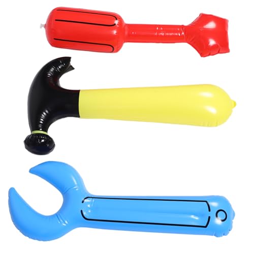KOMBIUDA Aufblasbare Spielzeuge Simulationswerkzeug Bauspielzeug für Kleinkinder Toy Tool Kit aufblasbare Requisiten Geburtstag aufblasbares bauen PVC KOMBIUDA Aufblasbare Spielzeuge Simulationswerkzeug Bauspielzeug für Kleinkinder Toy Tool Kit aufblasbare Requisiten Geburtstag aufblasbares bauen PVC von KOMBIUDA