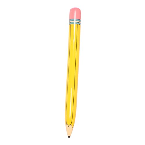 KOMBIUDA Giant Inflatable Pencil Decoration Für Schulanfang Und Geburtstagsfeiern Pvc Aufblasbarer Bleistift Leicht Und Tragbar Kreative Klassenzimmerdeko von KOMBIUDA
