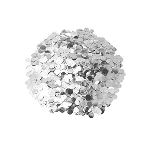 KOMBIUDA 1 Cm Silber Latex Ballon Pailletten Glitter Konfetti für Hochzeit Dekoration Festliche Party Ballons KOMBIUDA 1 Cm Silber Latex Ballon Pailletten Glitter Konfetti für Hochzeit Dekoration Festliche Party Ballons von KOMBIUDA