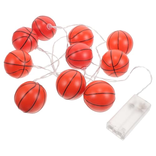 KOMBIUDA Basketball Lampen Lichterkette Kreatives Basketball Dekorationsornament für Schlafzimmer Partys Feiertage mit Lichtern Batteriebetrieben für Traumhafte KOMBIUDA Basketball Lampen Lichterkette Kreatives Basketball Dekorationsornament für Schlafzimmer Partys Feiertage mit Lichtern Batteriebetrieben für Traumhafte von KOMBIUDA