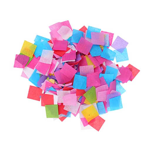 KOMBIUDA Bunte Hochzeit Konfetti Dekoration Quadratische Diy Papierstücke für Verlobung Hochzeit und Partys Farbiges Streudeko für Festliche Anlässe KOMBIUDA Bunte Hochzeit Konfetti Dekoration Quadratische Diy Papierstücke für Verlobung Hochzeit und Partys Farbiges Streudeko für Festliche Anlässe von KOMBIUDA