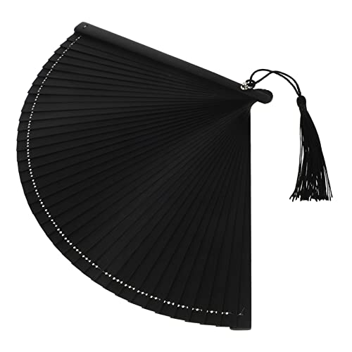 KOMBIUDA Faltbarer Handfächer aus mit Quaste und Tasche Vintage Design für Tanz und Fotografie Tragbarer Fächer für Hochzeiten und Dekoration KOMBIUDA Faltbarer Handfächer aus mit Quaste und Tasche Vintage Design für Tanz und Fotografie Tragbarer Fächer für Hochzeiten und Dekoration von KOMBIUDA