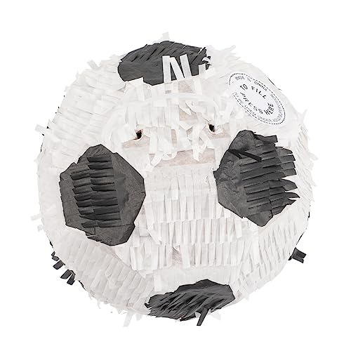 KOMBIUDA Sportdekor Fußball-piñata Pinata-ornament Mit Fußballkugel Fußball Pinata Dekoration Gefüllte Piñata 3 Piñata Lkw-pinata Pinata Mit Fußball Kind Papier Sport Requisiten von KOMBIUDA