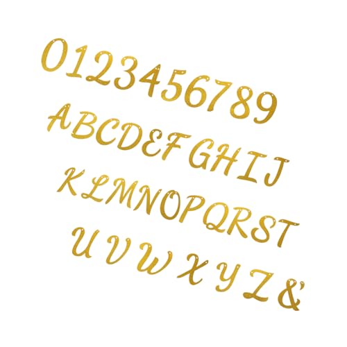 KOMBIUDA Glitzerpuder Dekoration Geburtstagsdekoration Goldene Buchstaben Für Die Wand Goldene Buchstabenballons Happy Birthday Banner Dekorationen Glitzernde Buchstabenschilder KOMBIUDA Glitzerpuder Dekoration Geburtstagsdekoration Goldene Buchstaben Für Die Wand Goldene Buchstabenballons Happy Birthday Banner Dekorationen Glitzernde Buchstabenschilder von KOMBIUDA
