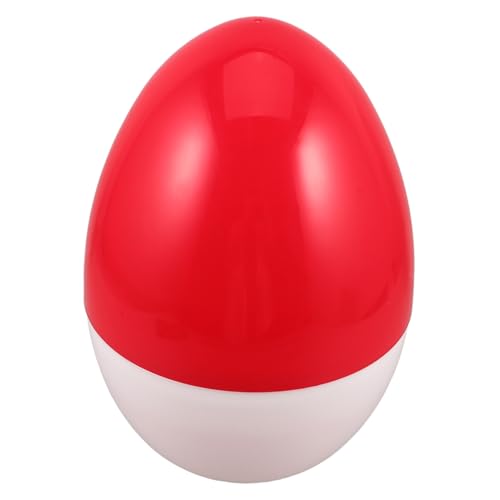 KOMBIUDA Große Transparente DIY-eierschachtel Offene Befüllbare für Geschenkverpackung Party Frühling Weihnachtsfeiern Rot-weiß Vielseitige Gumball-behälter von KOMBIUDA