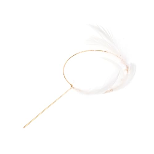 KOMBIUDA Großer Flügel Cupcake Topper mit Perlen Tortendekoration für Hochzeiten Geburtstagsfeiern Shower und Weitere Anlässe Sicher und Langlebig für Kreative Feiern von KOMBIUDA