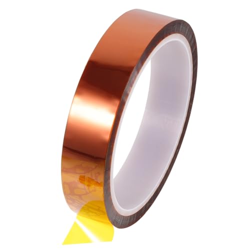 KOMBIUDA Hochtemperaturbeständiges Polyimid Klebeband Elektrisch Isolierend Solventresistent Wiederverwendbar Für Elektronik Schutz und Reparatur KOMBIUDA Hochtemperaturbeständiges Polyimid Klebeband Elektrisch Isolierend Solventresistent Wiederverwendbar Für Elektronik Schutz und Reparatur von KOMBIUDA