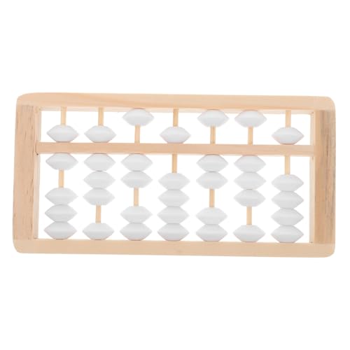 KOMBIUDA Holz-mini-abakus Pädagogisches Mathematikspielzeug Für Kleinkinder Greifspielzeug Für Babys Boho-kinderzimmerdekor Holzperlen-Foto-Requisite KOMBIUDA Holz-mini-abakus Pädagogisches Mathematikspielzeug Für Kleinkinder Greifspielzeug Für Babys Boho-kinderzimmerdekor Holzperlen-Foto-Requisite von KOMBIUDA
