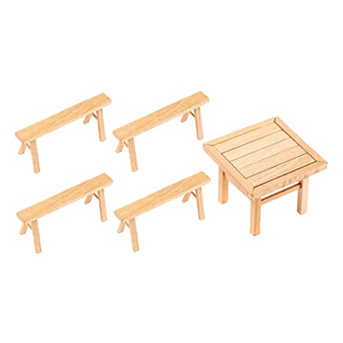 KOMBIUDA Holzbausatz Für Kinder Tisch Und Stühle Handgefertigtes Lernspielzeug Glatte Oberfläche Fördert Koordination KOMBIUDA Holzbausatz Für Kinder Tisch Und Stühle Handgefertigtes Lernspielzeug Glatte Oberfläche Fördert Koordination von KOMBIUDA