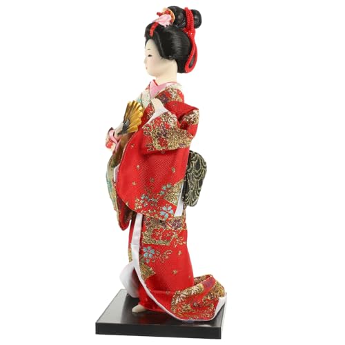 KOMBIUDA Japanische Geisha Puppe Kimono Deko Figur für Schreibtisch Handgefertigtes Japanisches Kunsthandwerk für Wohnkultur und und Leicht Zufällige Farbe KOMBIUDA Japanische Geisha Puppe Kimono Deko Figur für Schreibtisch Handgefertigtes Japanisches Kunsthandwerk für Wohnkultur und und Leicht Zufällige Farbe von KOMBIUDA