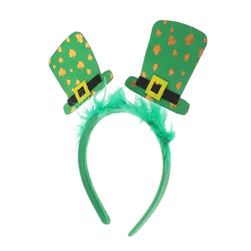 KOMBIUDA Klee-cuckold St. Patrick Patricks St Patrick's Dekorativer Festlicher Kopfschmuck Partystirnband Satin-stirnband Festival-stirnbänder Haarreifen Stirnband Für Die Party Stoff KOMBIUDA Klee-cuckold St. Patrick Patricks St Patrick's Dekorativer Festlicher Kopfschmuck Partystirnband Satin-stirnband Festival-stirnbänder Haarreifen Stirnband Für Die Party Stoff von KOMBIUDA