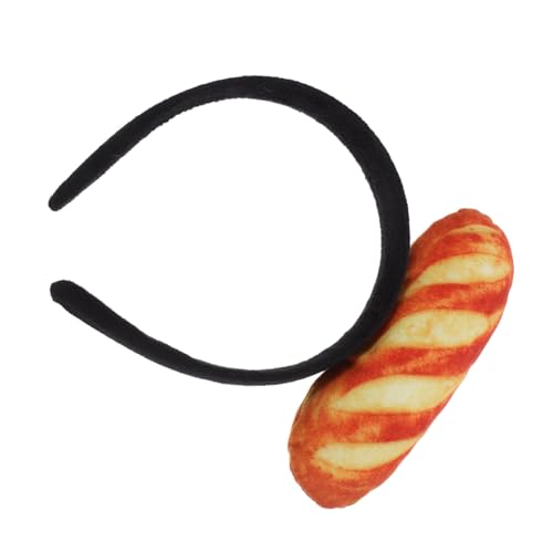 KOMBIUDA Kreatives Brot Stirnband mit Cartoon Croissant Design Bequemer Haarschmuck für Damen als Foto Requisite und Party Accessoire für Festivals und Bühnenauftritte KOMBIUDA Kreatives Brot Stirnband mit Cartoon Croissant Design Bequemer Haarschmuck für Damen als Foto Requisite und Party Accessoire für Festivals und Bühnenauftritte von KOMBIUDA