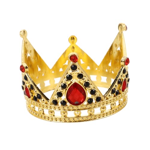 KOMBIUDA Krone Für Kuchendeckel Kuchenverzierung Backen Krone Tortenaufsatz Geburtstagstorte -toper Krone Kronen Zur Dekoration Kronenkuchendekorationen Kuchenkrone Golden Metall von KOMBIUDA