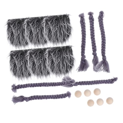 KOMBIUDA Künstlicher Gnomenbart-set Gnomenbart-bastelset Zubehör Für Holzperlen-nasendekoration KOMBIUDA Künstlicher Gnomenbart-set Gnomenbart-bastelset Zubehör Für Holzperlen-nasendekoration von KOMBIUDA