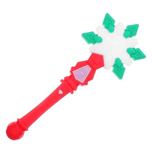 KOMBIUDA LED Schneeflocken-zauberstab Weihnachts-glowstick mit Hellem Licht Kinderfreundlich Vielseitig für Prinzessin-kostüme Cosplay Geburtstagsfeiern und Festliche Winterdekoration von KOMBIUDA