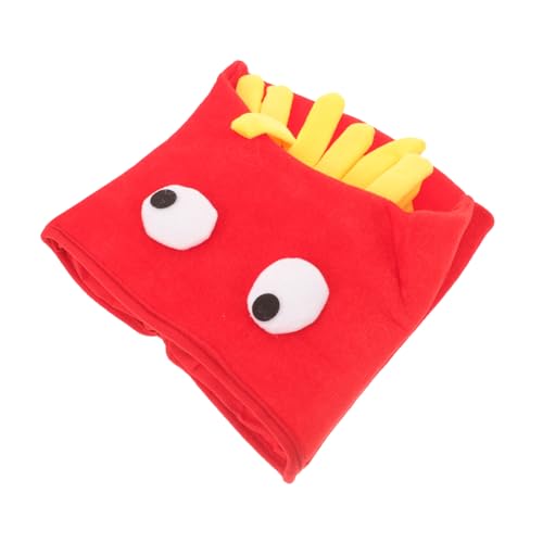 KOMBIUDA Lustige Pommes Frites Mütze Halloween Kostüm Party Hut Unisex Karnevalsaccessoire Weiche und Bequeme Kopfbedeckung für Bühne und Alltag KOMBIUDA Lustige Pommes Frites Mütze Halloween Kostüm Party Hut Unisex Karnevalsaccessoire Weiche und Bequeme Kopfbedeckung für Bühne und Alltag von KOMBIUDA