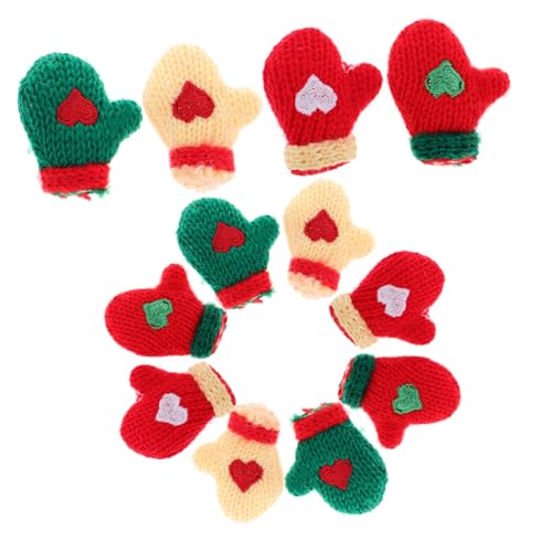 KOMBIUDA Mini-strickhandschuhe Aus Wolle 16 Stück Dekorative Mini-Handschuhe Für Puppenhaus Bastelmaterial KOMBIUDA Mini-strickhandschuhe Aus Wolle 16 Stück Dekorative Mini-Handschuhe Für Puppenhaus Bastelmaterial von KOMBIUDA