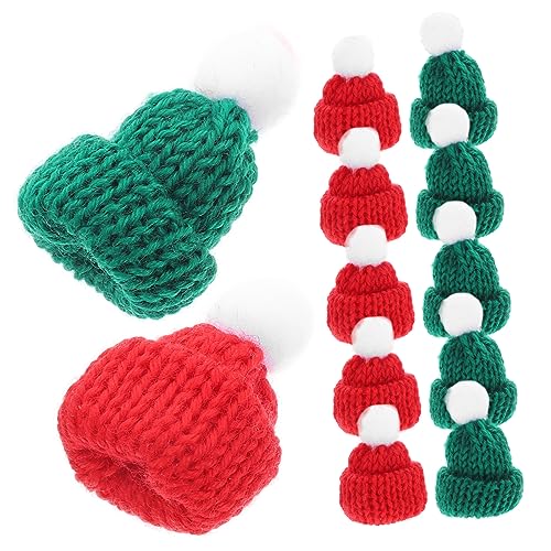 KOMBIUDA Mini-weihnachtsmütze Als Flaschendekor Zarte Puppenhüte Für Miniaturfiguren Bezaubernde Weihnachtsaccessoires Für Heimdekoration KOMBIUDA Mini-weihnachtsmütze Als Flaschendekor Zarte Puppenhüte Für Miniaturfiguren Bezaubernde Weihnachtsaccessoires Für Heimdekoration von KOMBIUDA
