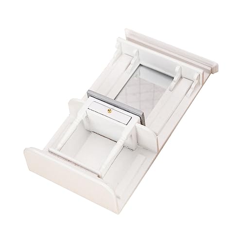 KOMBIUDA Möbelmodell Kommode Für Schrank Miniaturen Hauszubehör Miniatur-tischmodelle Vintage - Outdoor- Miniatur-Outdoor-Tools Puppenhauslieferungen Mini-hausbedarf Hölzern Weiß KOMBIUDA Möbelmodell Kommode Für Schrank Miniaturen Hauszubehör Miniatur-tischmodelle Vintage - Outdoor- Miniatur-Outdoor-Tools Puppenhauslieferungen Mini-hausbedarf Hölzern Weiß von KOMBIUDA