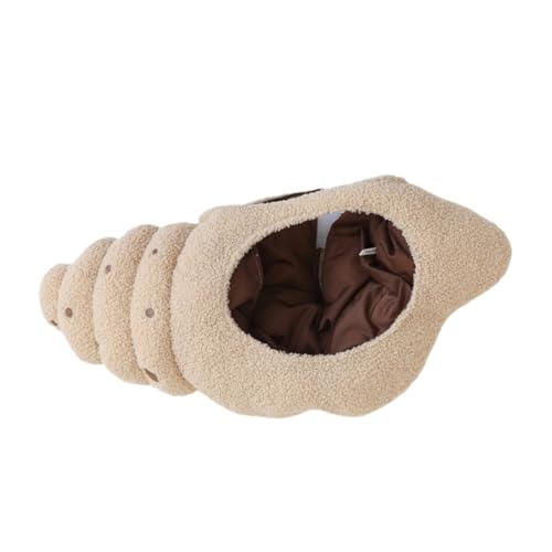 KOMBIUDA Muschelkopfhut Lustiger Muschelhut Cosplay-hutdekoration Foto Requisiten Hut Plüsch Partyhut Muschelkappe Performance-partyzubehör Kostüm Kopfbedeckung Hut- Khaki Pp Baumwolle KOMBIUDA Muschelkopfhut Lustiger Muschelhut Cosplay-hutdekoration Foto Requisiten Hut Plüsch Partyhut Muschelkappe Performance-partyzubehör Kostüm Kopfbedeckung Hut- Khaki Pp Baumwolle von KOMBIUDA