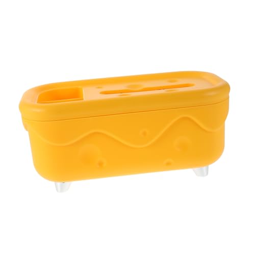 KOMBIUDA Pappschachtel Seidenpapierhalter Küchenrollenhalter Taschentuchspender Serviettenhalter Gewebefall Tischtuchhalter Bauerntaschentuchhalter Yellow von KOMBIUDA