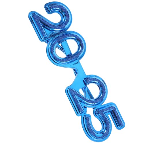 KOMBIUDA Partybrille Kunststoffrahmen Leicht Tragbar Lustige Tanzbrille Dekoratives Partyaccessoire für Festival Fotorequisiten und Geburtstagsfeiern von KOMBIUDA