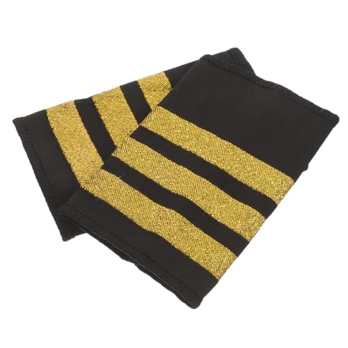 KOMBIUDA Pilot Schulterklappen Gold Traditionelle Epauletten für Kapitän Uniform Flugpersonal Trainee Kostüm Zubehör Retro Webband Design Komfortabel Langlebig KOMBIUDA Pilot Schulterklappen Gold Traditionelle Epauletten für Kapitän Uniform Flugpersonal Trainee Kostüm Zubehör Retro Webband Design Komfortabel Langlebig von KOMBIUDA