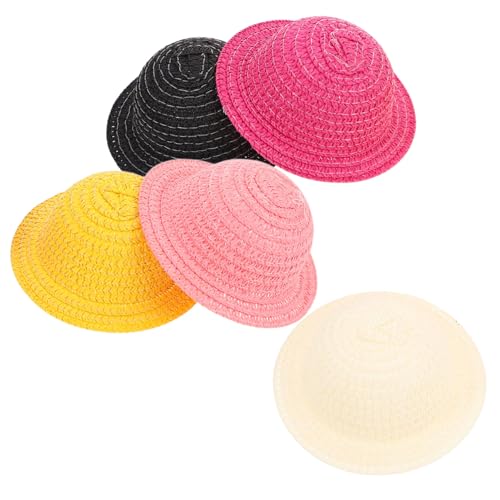 KOMBIUDA Puppenhut Aus Rattan Mini-Zylinder Zum Basteln Puppenmachen Kleine Hüte Zum Basteln Kopfbedeckungszubehör Für Puppen Bastelpuppenhüte KOMBIUDA Puppenhut Aus Rattan Mini-Zylinder Zum Basteln Puppenmachen Kleine Hüte Zum Basteln Kopfbedeckungszubehör Für Puppen Bastelpuppenhüte von KOMBIUDA