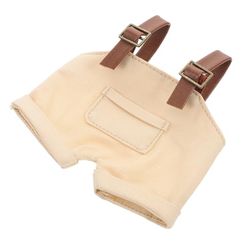 KOMBIUDA Puppenoverall Zubehör für Puppenhosen Puppen-Kleidungs-Accessoires Hosen für Puppen Polyester Beige KOMBIUDA Puppenoverall Zubehör für Puppenhosen Puppen-Kleidungs-Accessoires Hosen für Puppen Polyester Beige von KOMBIUDA