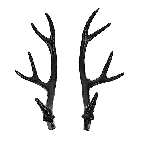 KOMBIUDA Realistisches Cosplay Hirschgeweih Stirnband Schwarz Halloween Kopfschmuck DIY Dekoration für Karneval Kostüm Party KOMBIUDA Realistisches Cosplay Hirschgeweih Stirnband Schwarz Halloween Kopfschmuck DIY Dekoration für Karneval Kostüm Party von KOMBIUDA