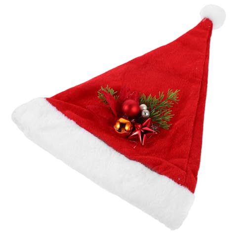 KOMBIUDA Rotes Santa Hat für Erwachsene Weiches Warmes Weihnachtsmütze Partyzubehör Vielseitige Festliche Kopfbedeckung für Weihnachten Neujahr Cosplay und Familienfeiern KOMBIUDA Rotes Santa Hat für Erwachsene Weiches Warmes Weihnachtsmütze Partyzubehör Vielseitige Festliche Kopfbedeckung für Weihnachten Neujahr Cosplay und Familienfeiern von KOMBIUDA