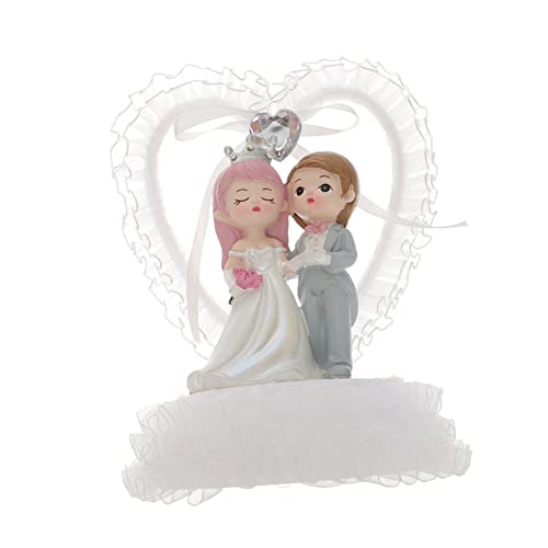 KOMBIUDA Kreative Hochzeitsornamente Harz Paare Braut Party Supplies von KOMBIUDA
