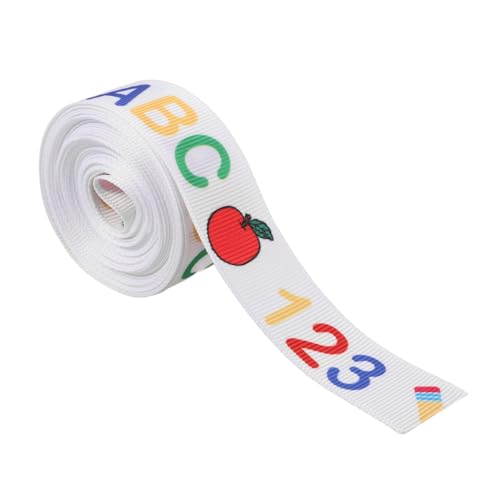 KOMBIUDA Schulanfang Geschenkband Yards Polyester Ripsband Breit für DIY Haarspangen Basteln Geschenkverpackung Kreative Schuldekoration Lehrer Wertschätzung Vielseitig Einsetzbar KOMBIUDA Schulanfang Geschenkband Yards Polyester Ripsband Breit für DIY Haarspangen Basteln Geschenkverpackung Kreative Schuldekoration Lehrer Wertschätzung Vielseitig Einsetzbar von KOMBIUDA