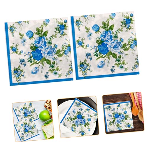 KOMBIUDA Servietten Aus Seidenpapier Mit Blumenmuster Für Dinnerpartys Tischservietten Papierservietten Servietten Für Bankette Servietten Für Verlobungsfeiern Quadratische Servietten KOMBIUDA Servietten Aus Seidenpapier Mit Blumenmuster Für Dinnerpartys Tischservietten Papierservietten Servietten Für Bankette Servietten Für Verlobungsfeiern Quadratische Servietten von KOMBIUDA